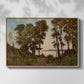 The Banks of the Allier, 1894 - Floater Framed Canvas Print
