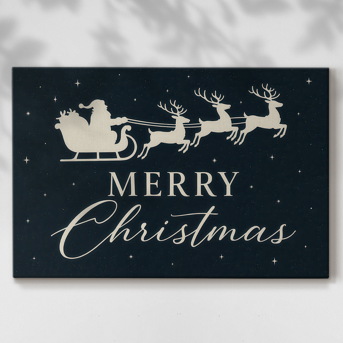 Frosted Bells Square - Canvas Art Print