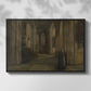Interior of a Church, 1871 - Floater Framed Canvas Print