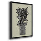 Magic Garden I - Modern Framed Canvas Print