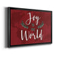 Joy to the World Premium Classic Framed Canvas - Ready to Hang