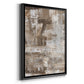 Bronzed II - Modern Framed Canvas Print