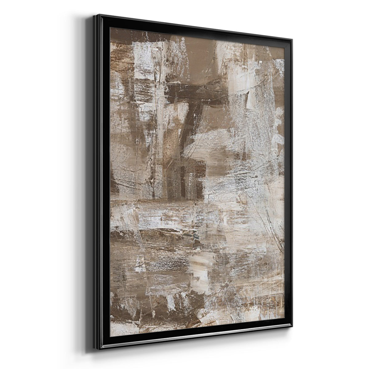 Bronzed II - Modern Framed Canvas Print