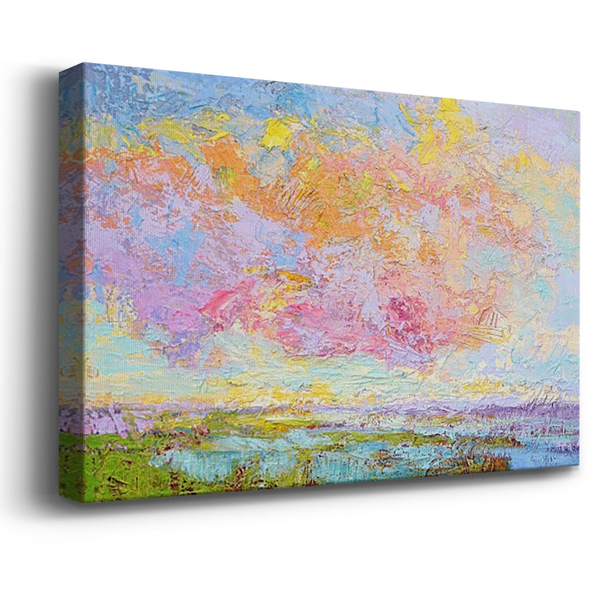 On a Summer's Eve Premium Gallery Wrapped Canvas - Ready to Hang