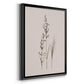 Delicate Stems I - Modern Framed Canvas Print