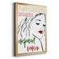 Empowered Women - Modern Framed Canvas Print