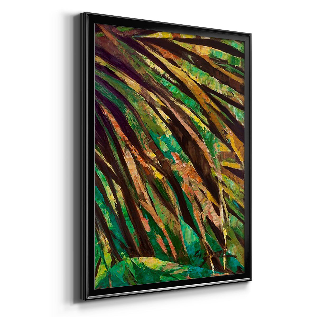 Las Palmas I - Modern Framed Canvas Print