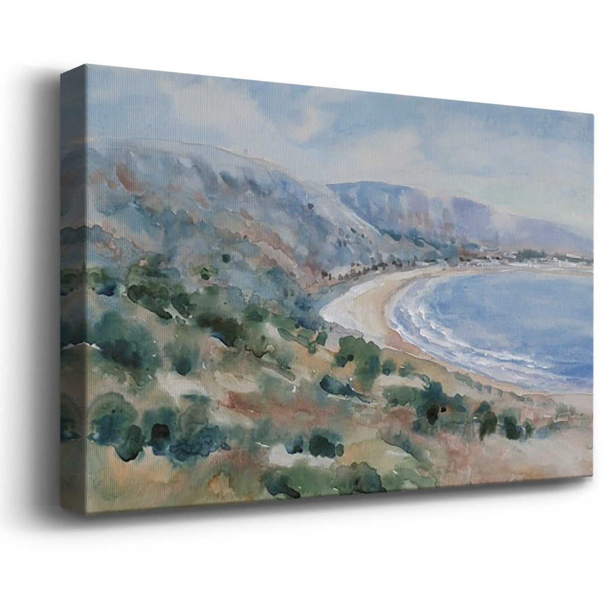 Coastal Mist II Premium Gallery Wrapped Canvas - Ready to Hang