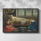 The Sleeping Beauty, 1921 - Floater Framed Canvas Print