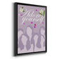 Happy Galentine's Day Collection B - Modern Framed Canvas Print