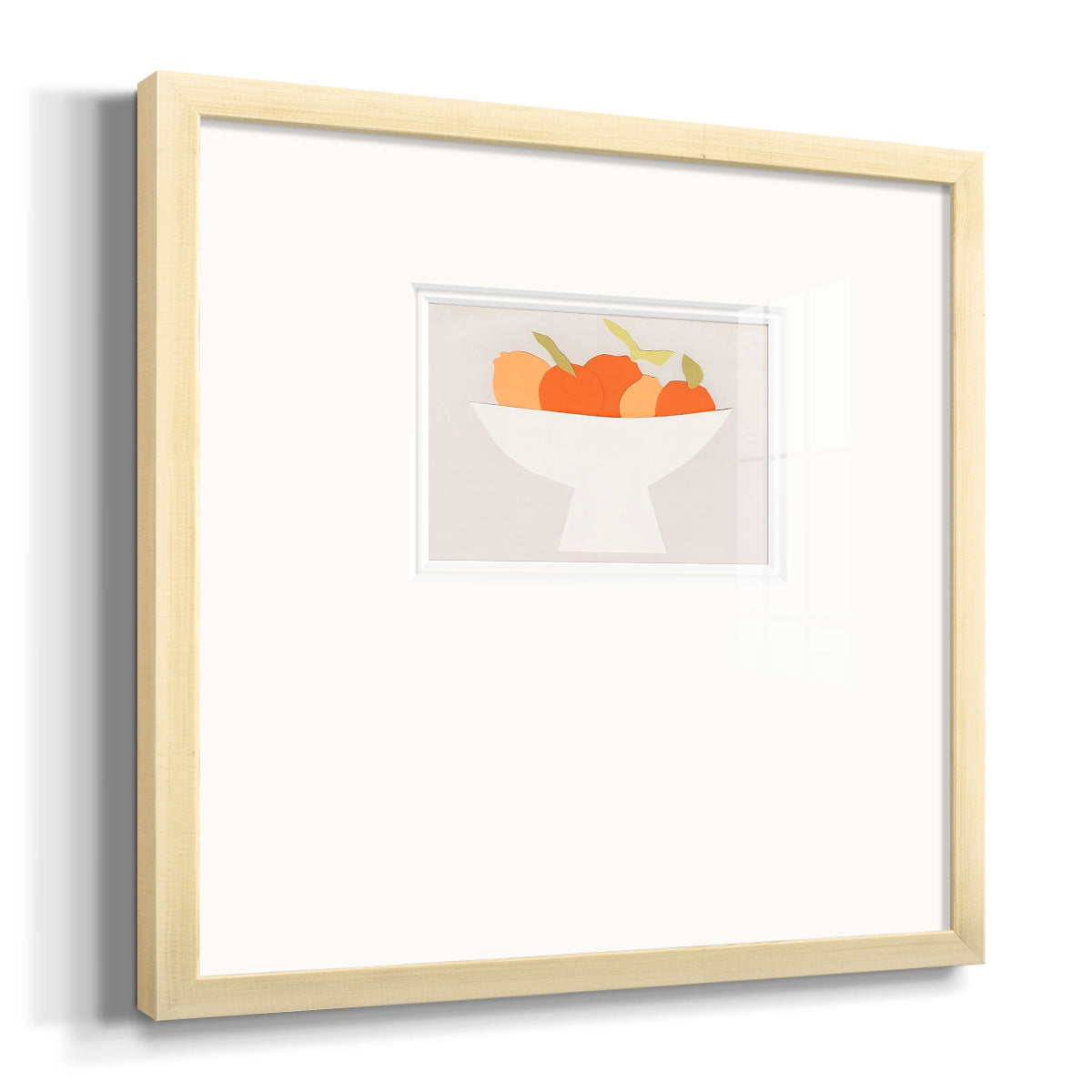 Sumo Citrus I Premium Framed Print Double Matboard