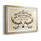 Antique French Label IV - Modern Framed Art Print