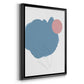 Elementary Abstract II - Modern Framed Canvas Print