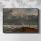 Port Ruysdael, 1827 - Floater Framed Canvas Print