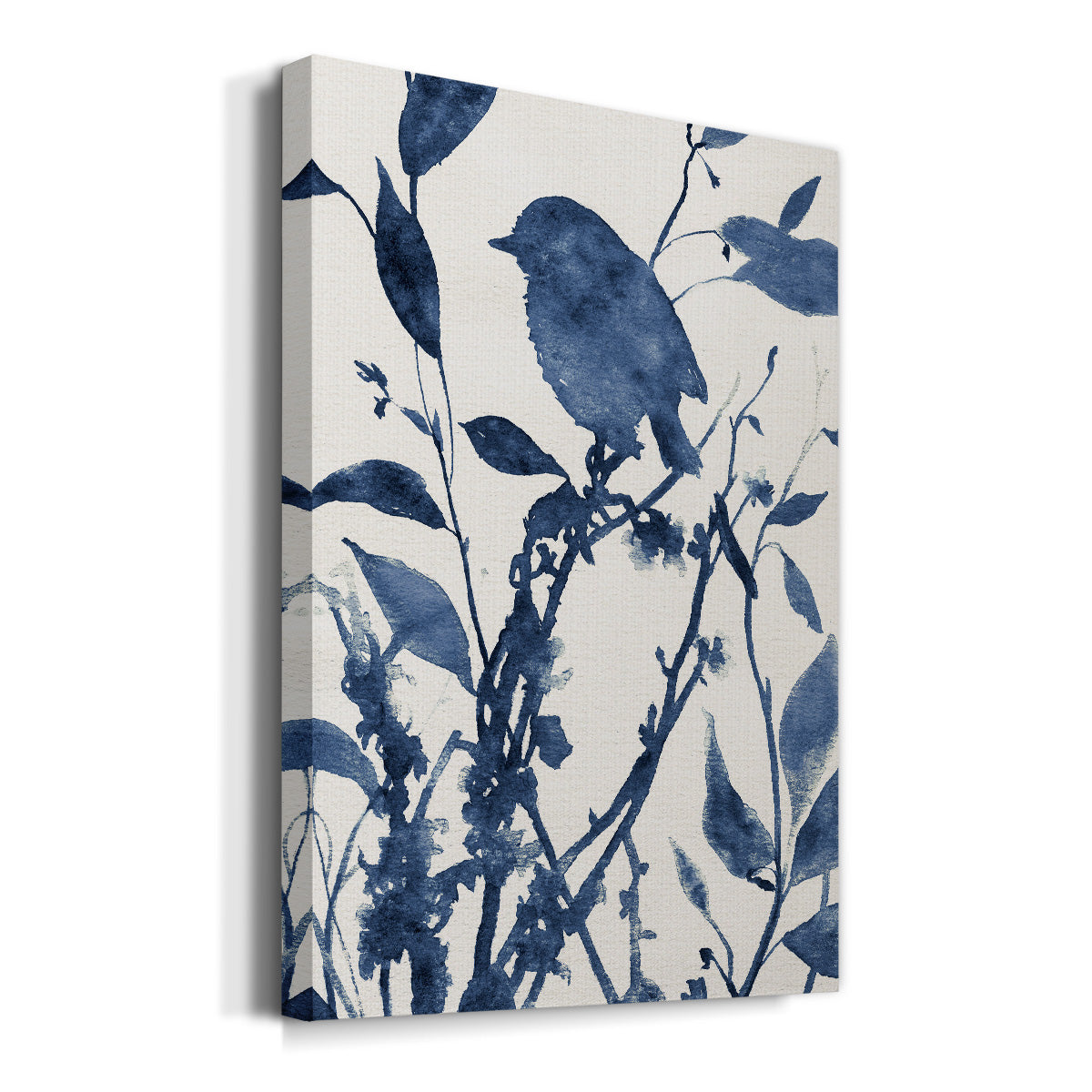 Bluebird Silhouette II Premium Gallery Wrapped Canvas - Ready to Hang