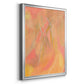 Peach Bliss IV - Modern Framed Canvas Print