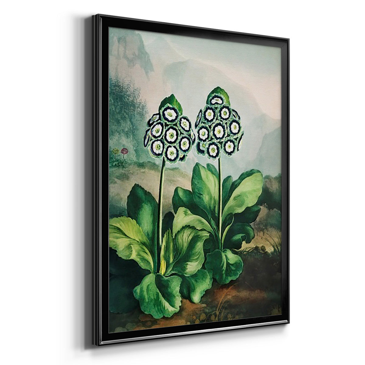 Temple of Flora XI - Modern Framed Canvas Print