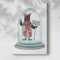 Christmas Penguin Snow Globe - Gallery Wrapped Canvas