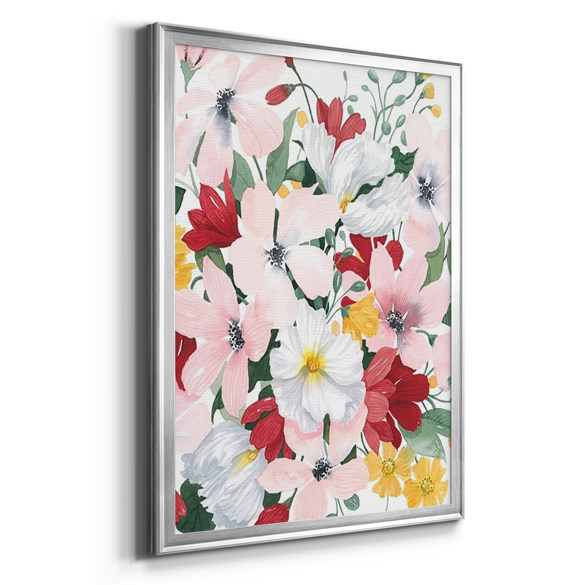 Spring Bliss II - Modern Framed Canvas Print