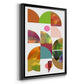 Dorset Shapes II - Modern Framed Canvas Print