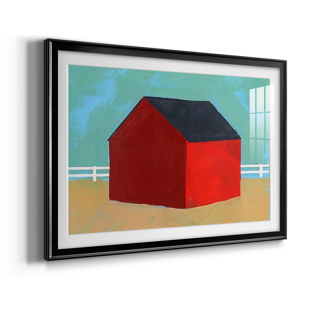 Big Red One IV Premium Framed Print - Ready to Hang