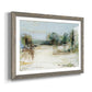 Wintery Horizon III - Barnwood Framed Art Print
