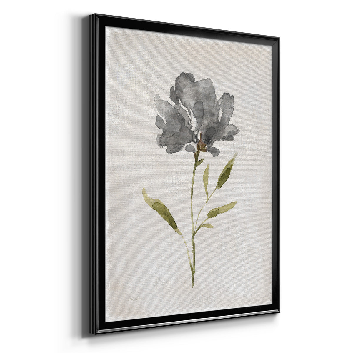 Botanical Beauty II - Modern Framed Canvas Print