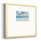 Beach Bliss Premium Framed Print Double Matboard