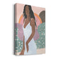 Curly Lady I Premium Gallery Wrapped Canvas - Ready to Hang