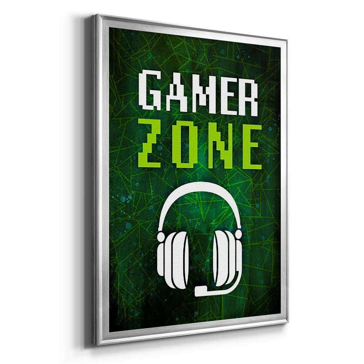 It's Game On IV - Modern Framed Canvas Print