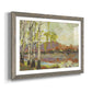 Birch Stand - Barnwood Framed Art Print