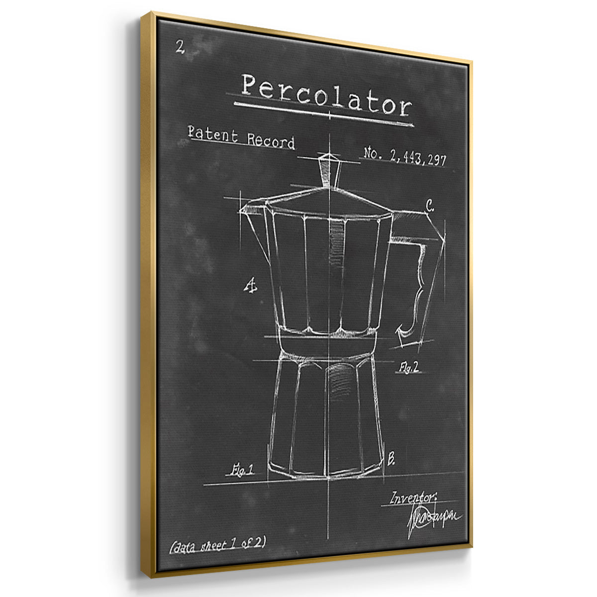 Morning Routine IV - Floater Framed Canvas Set