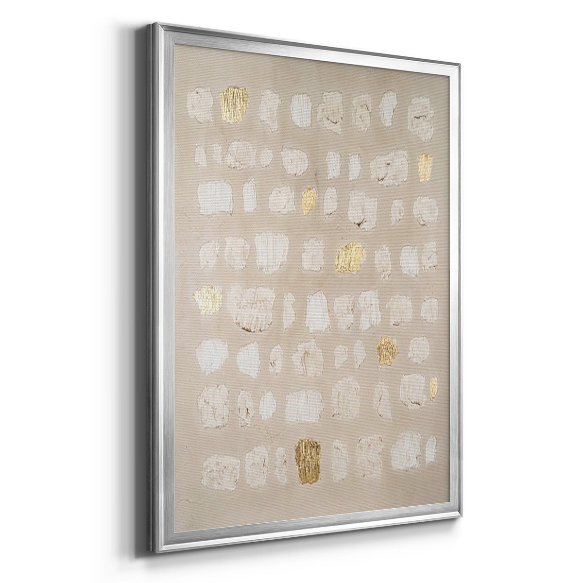Embellished Cobblestone I - Modern Framed Canvas Print