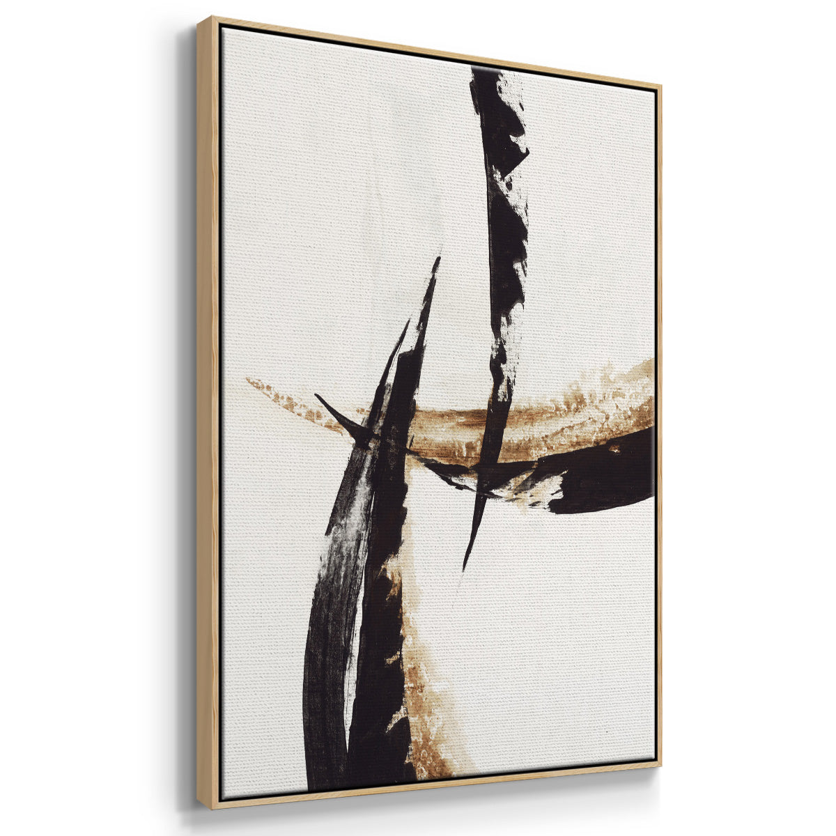 High Style II - Framed Premium Gallery Wrapped Canvas L Frame - Ready to Hang