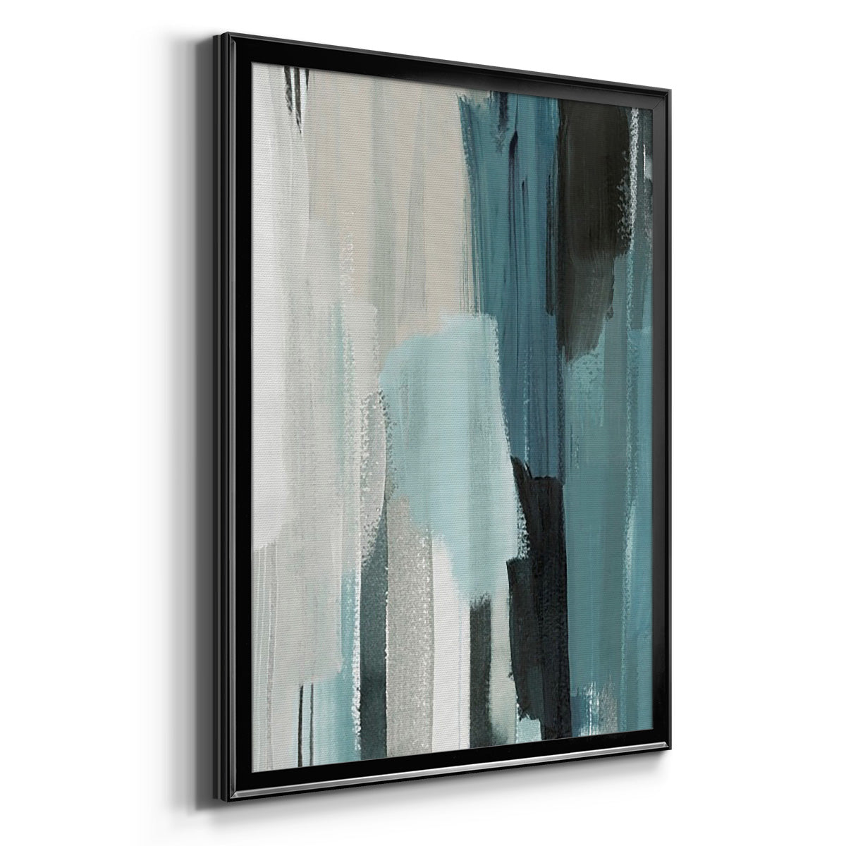 Scribe Shore I - Modern Framed Canvas Print