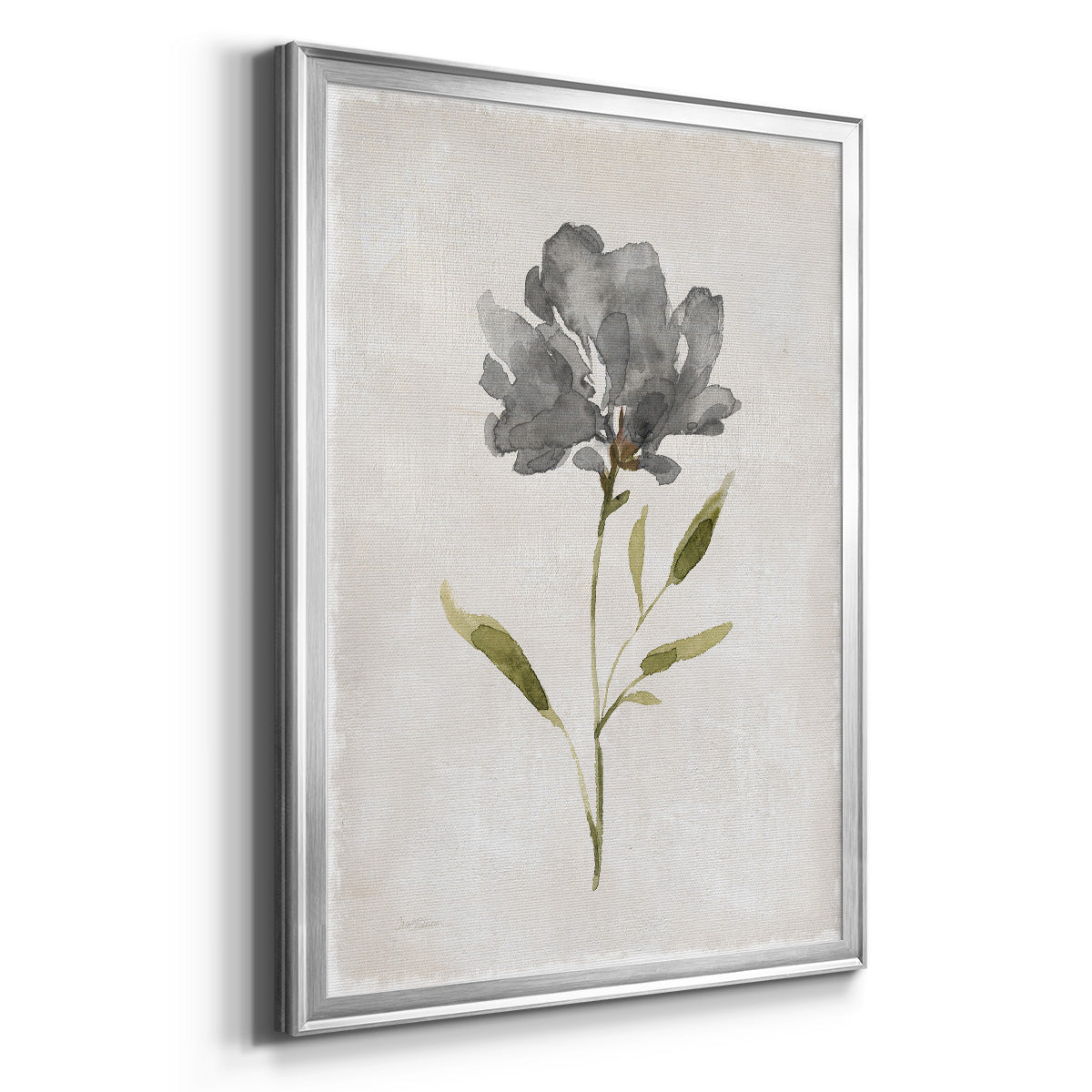 Botanical Beauty II - Modern Framed Canvas Print