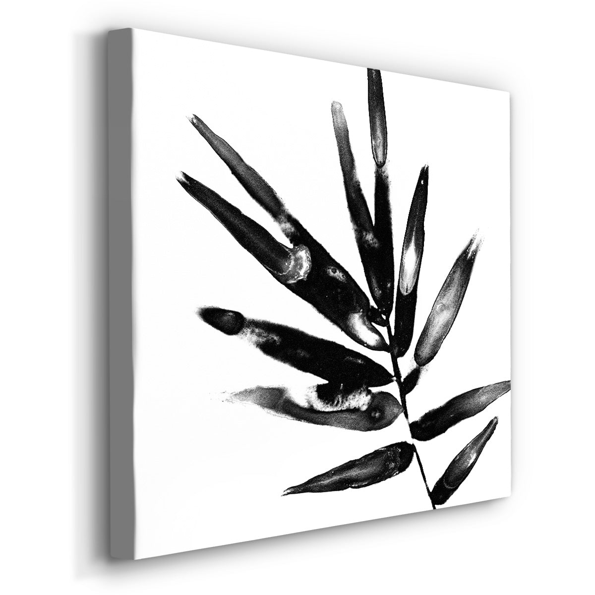 Monochrome Tropic IX - Canvas Art Print