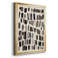 Chalk and Flint III - Modern Framed Canvas Print