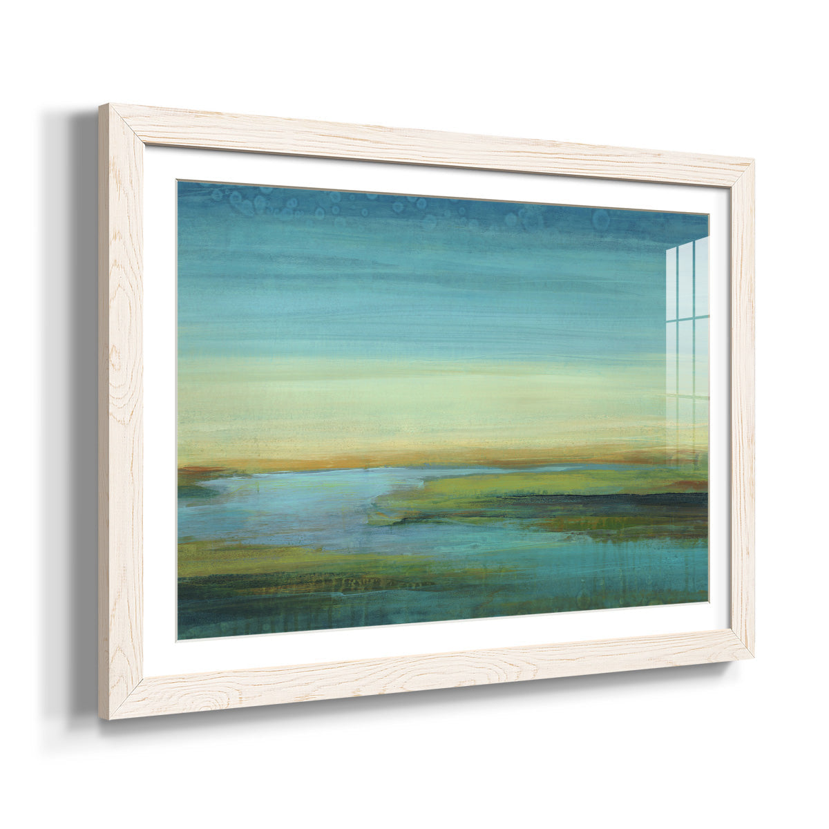 The Flow - Barnwood Framed Art Print