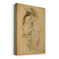 Cowgirl on Horseback II Premium Gallery Wrapped Canvas - Ready to Hang