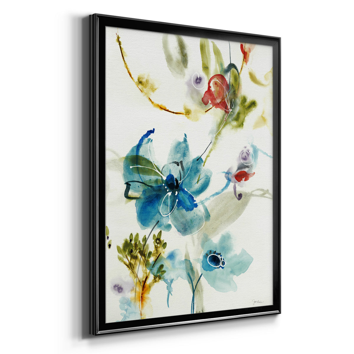 Color Of Summer I - Modern Framed Canvas Print