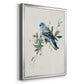 Bluebird Happy II - Modern Framed Canvas Print