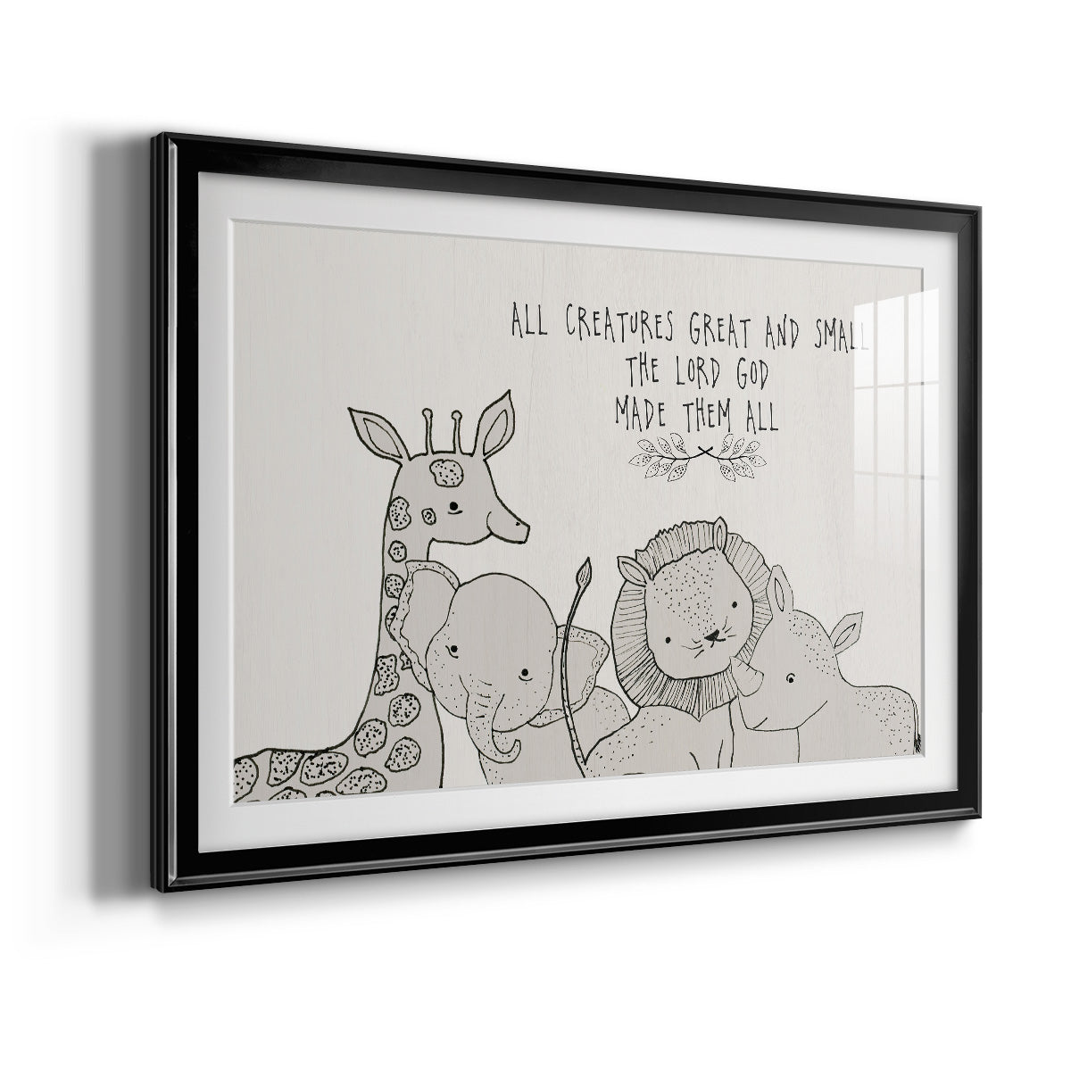 All Creatures Premium Framed Print - Ready to Hang