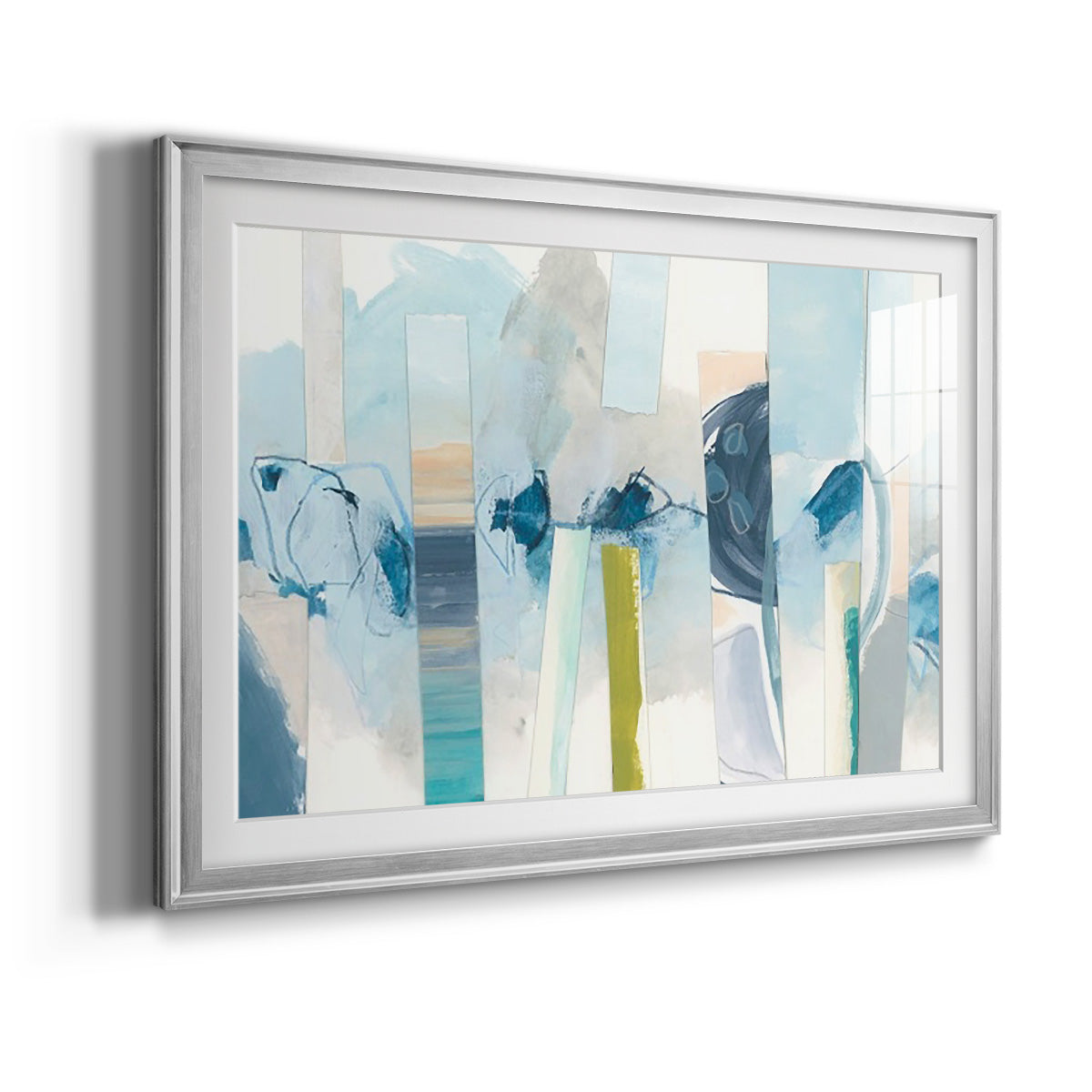 Liquid Strata I - Modern Framed Art Print