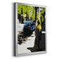 A Volvo in Ballard - Modern Framed Canvas Print