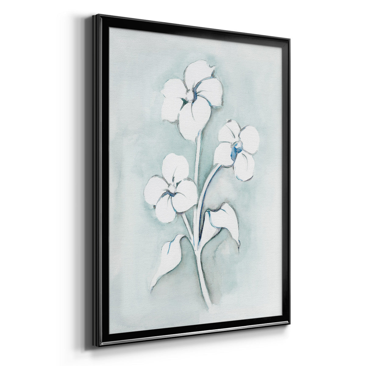 Bohemian Blue I - Modern Framed Canvas Print