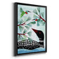 Forest Creatures IX - Modern Framed Canvas Print