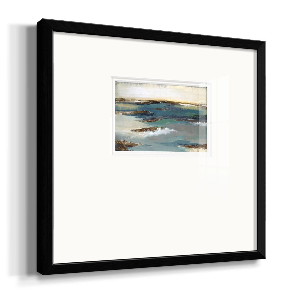 Coastal Bluffs Premium Framed Print Double Matboard