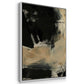 Baked Paintstrokes IV - Framed Premium Gallery Wrapped Canvas L Frame 3 Piece Set - Ready to Hang