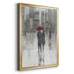 Rain in The City I - Modern Framed Canvas Print